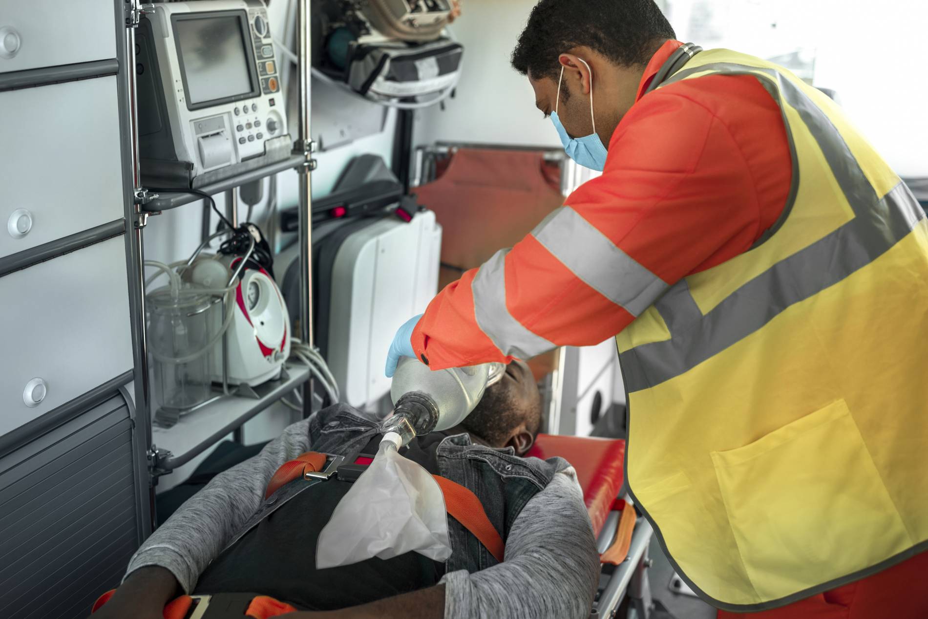 Ambulance à Venasque